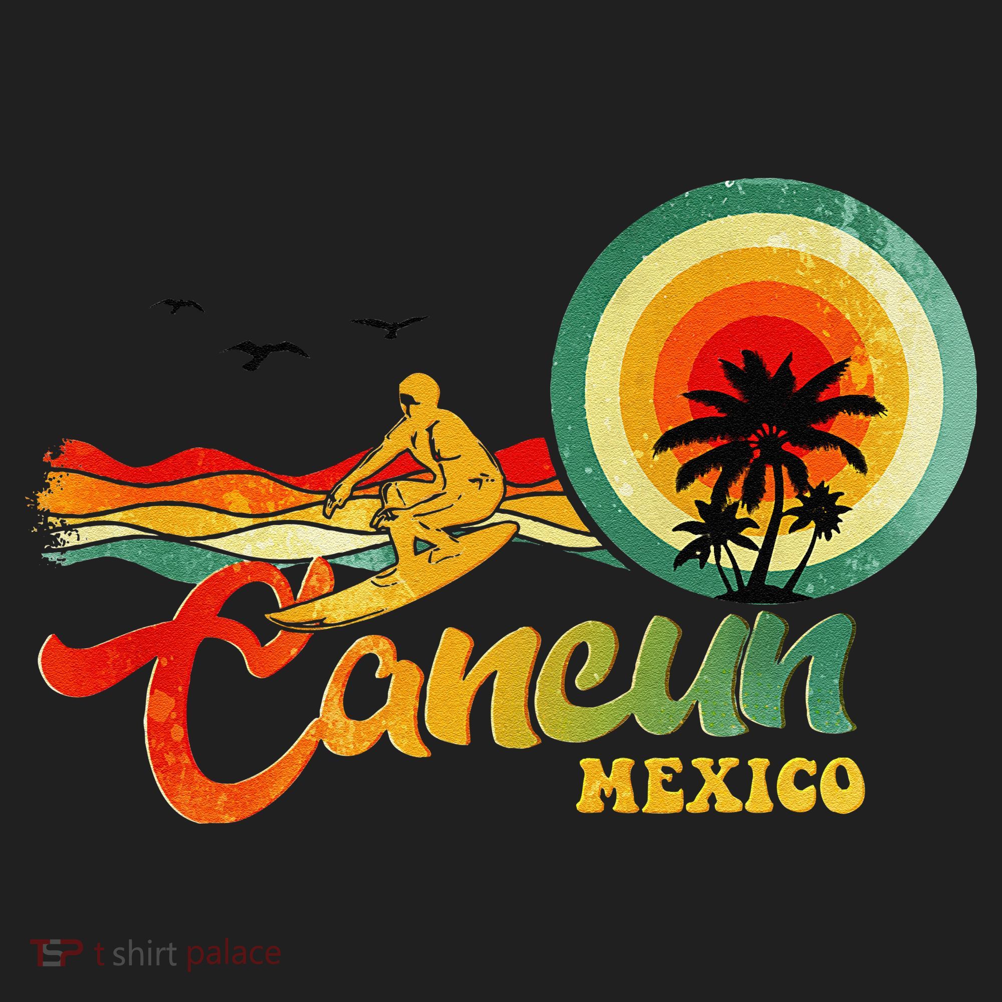 Summer Vacation Cancun Mexico Beach Tumbler