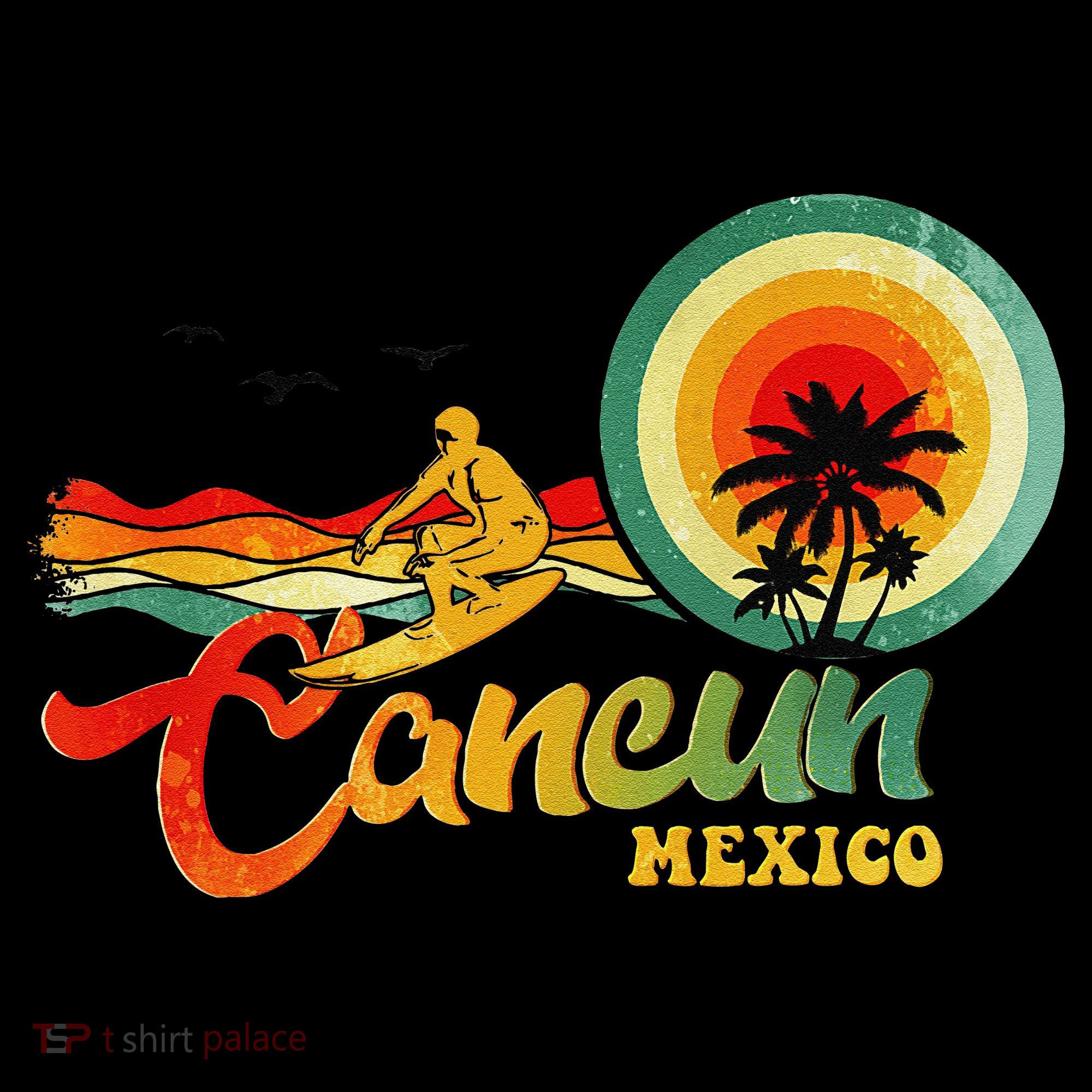 Summer Vacation Cancun Mexico Beach Women's Tank Top