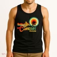 Summer Vacation Cancun Mexico Beach Tank Top thumb 3