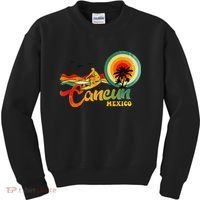 Summer Vacation Cancun Mexico Beach Kids Sweatshirt thumb 0