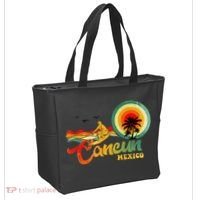 Summer Vacation Cancun Mexico Beach Tote Bag thumb 2