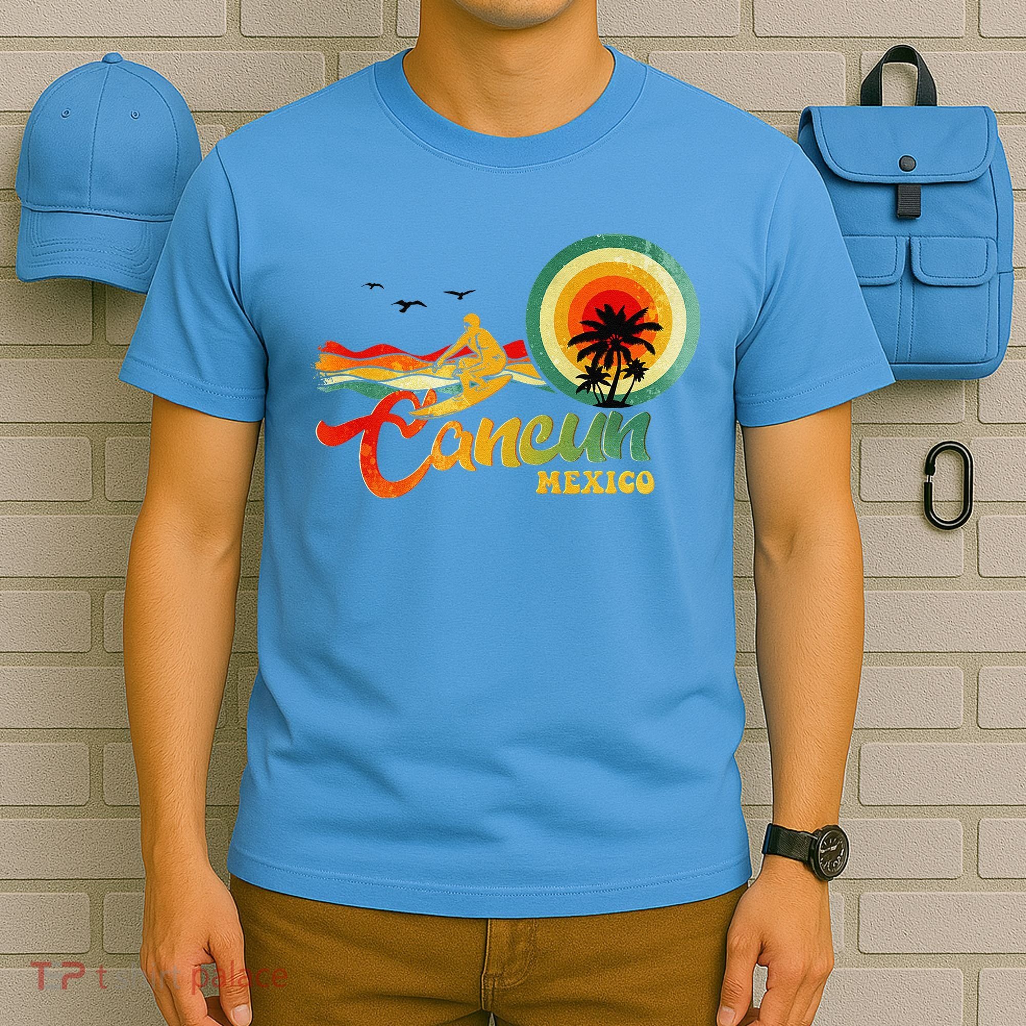 Summer Vacation Cancun Mexico Beach T-Shirt