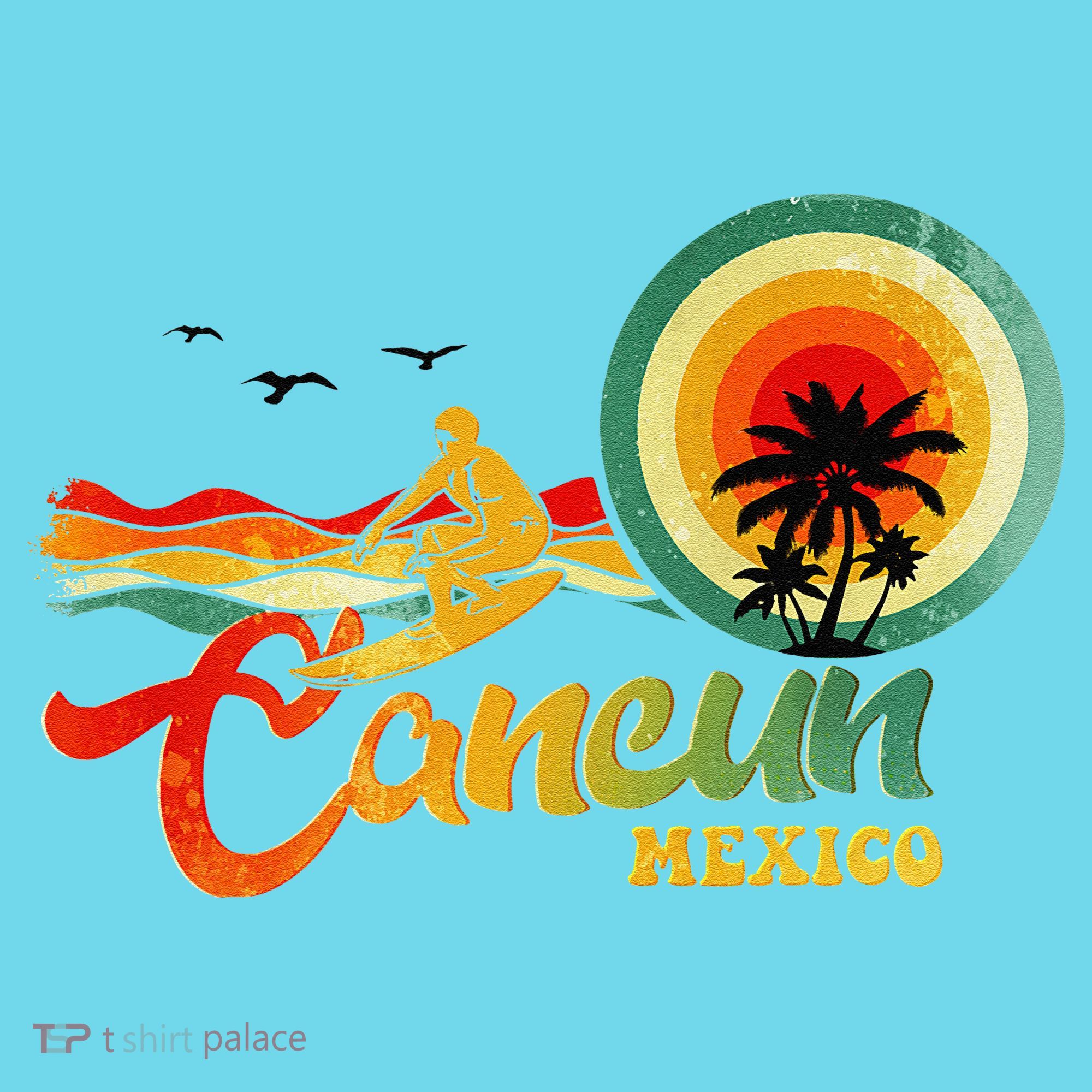 Summer Vacation Cancun Mexico Beach T-Shirt