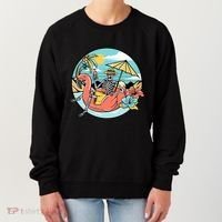 Summer Vibes Chill Vibes Only Hippie Skeleton Women's Sweatshirt thumb 0