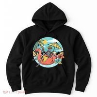 Summer Vibes Chill Vibes Only Hippie Skeleton Hoodie thumb 0