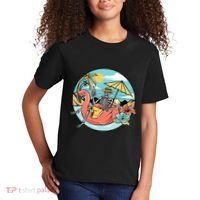 Summer Vibes Chill Vibes Only Hippie Skeleton Kids T-Shirt thumb 2