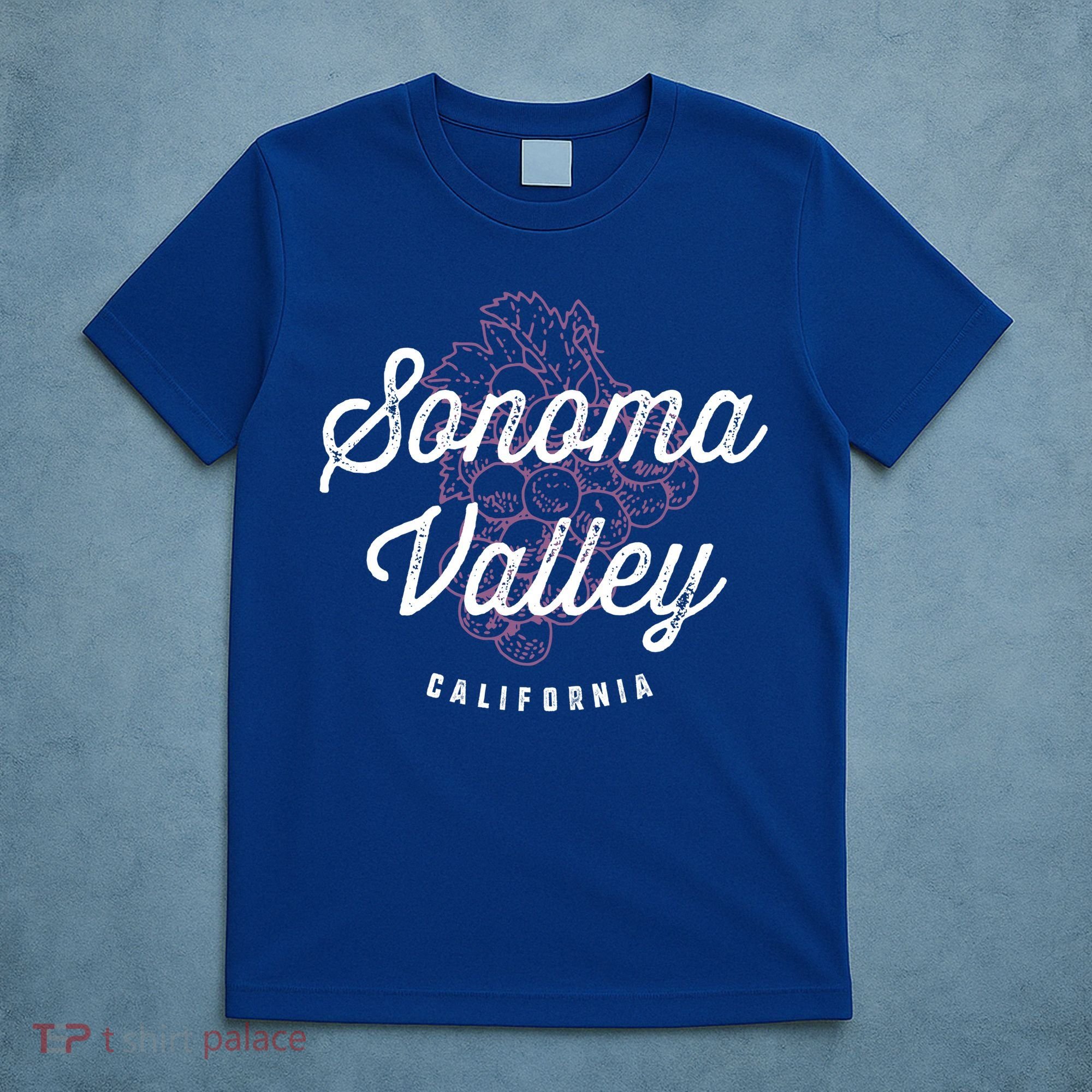 Sonoma Valley California Wine Country Vintage Gift T-Shirt