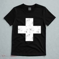 Swiss Vintage Cross Flag Switzerland T-Shirt thumb 5