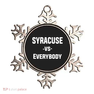 Syracuse Vs Everybody Ornament