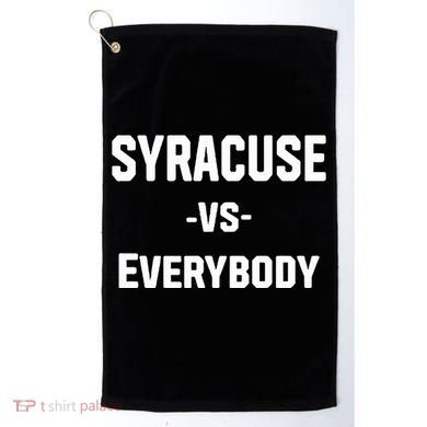 Syracuse Vs Everybody Golf Towel