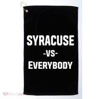Syracuse Vs Everybody Golf Towel thumb 0