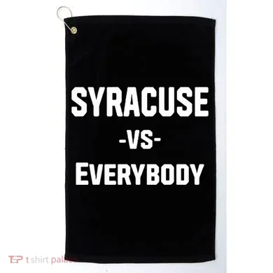 Syracuse Vs Everybody Golf Towel