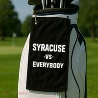 Syracuse Vs Everybody Golf Towel thumb 2