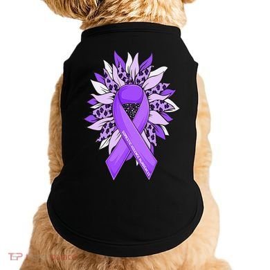 Stop Violence End the Silence Domestic Violence Awareness Doggie Tank