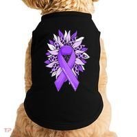Stop Violence End the Silence Domestic Violence Awareness Doggie Tank thumb 0