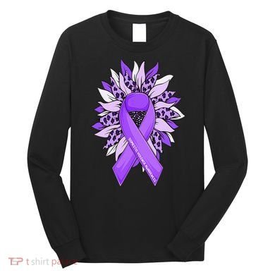 Stop Violence End the Silence Domestic Violence Awareness Long Sleeve Shirt