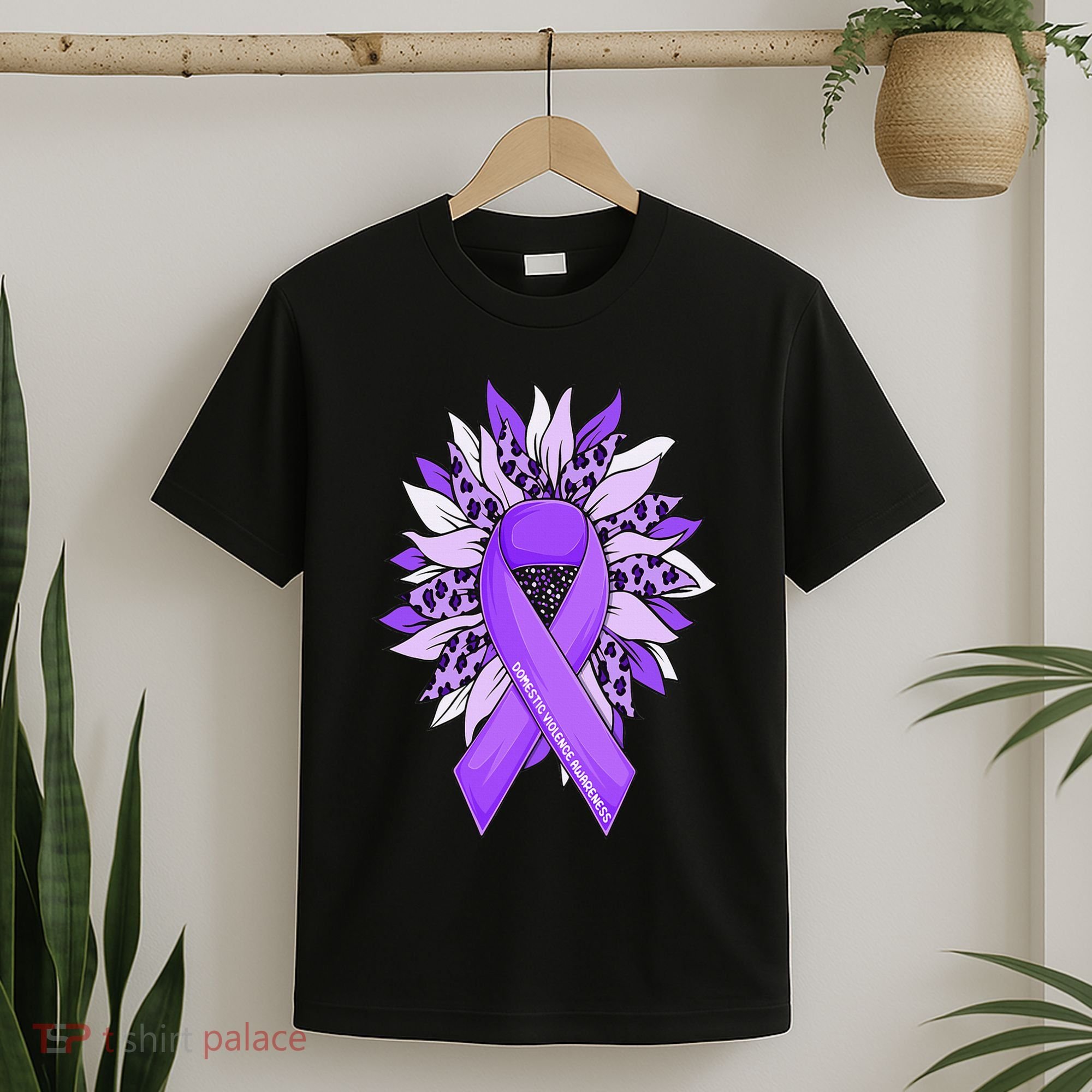 Stop Violence End the Silence Domestic Violence Awareness T-Shirt