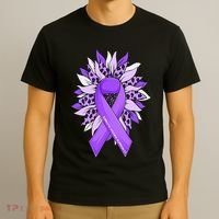 Stop Violence End the Silence Domestic Violence Awareness T-Shirt thumb 3