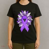 Stop Violence End the Silence Domestic Violence Awareness T-Shirt thumb 4