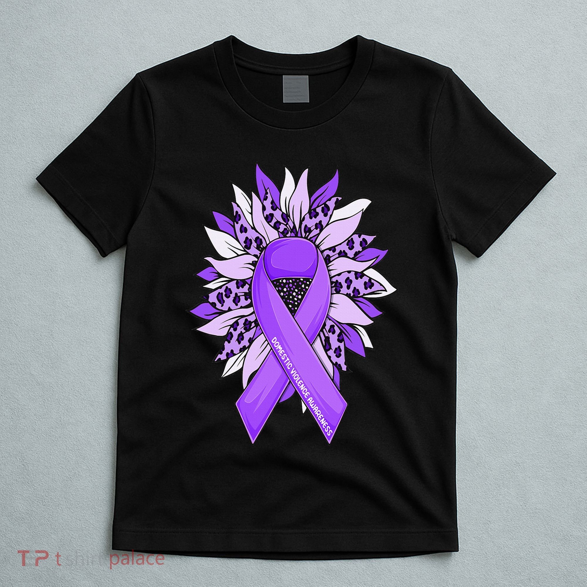 Stop Violence End the Silence Domestic Violence Awareness T-Shirt