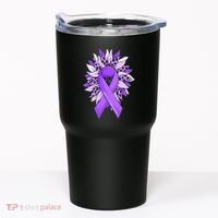 Stop Violence End the Silence Domestic Violence Awareness Tumbler thumb 0