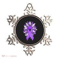 Stop Violence End the Silence Domestic Violence Awareness Ornament thumb 0