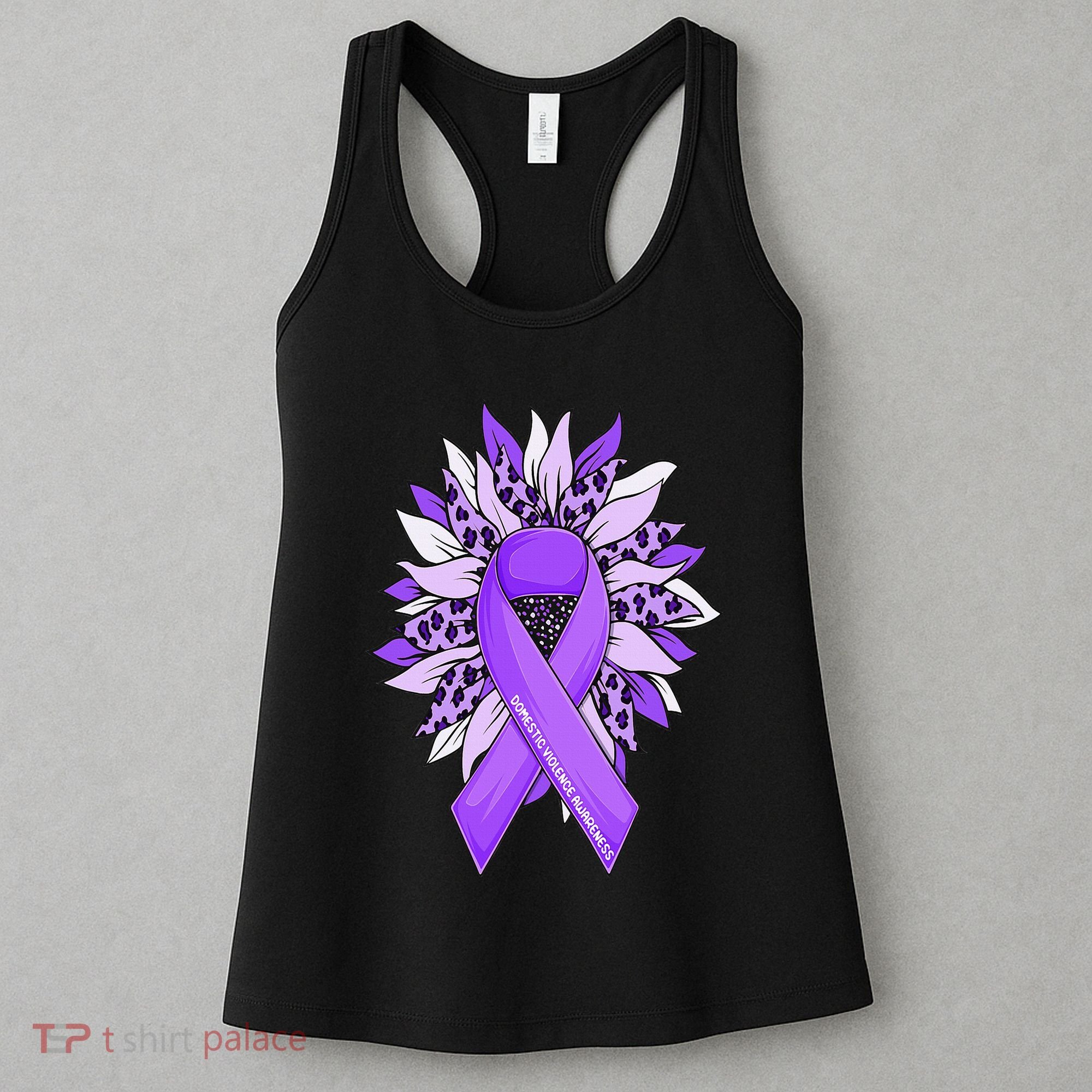 Stop Violence End the Silence Domestic Violence Awareness Women's Tank Top