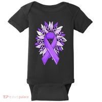 Stop Violence End the Silence Domestic Violence Awareness Baby Bodysuit thumb 0