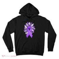 Stop Violence End the Silence Domestic Violence Awareness Tall Hoodie thumb 0
