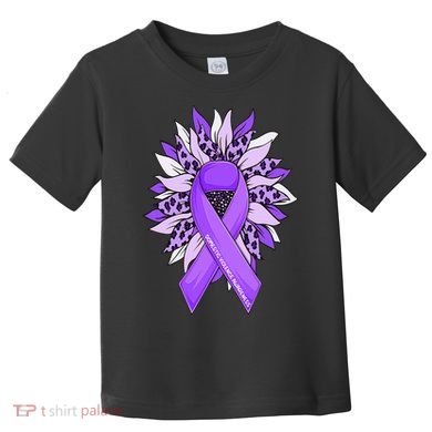 Stop Violence End the Silence Domestic Violence Awareness Toddler T-Shirt