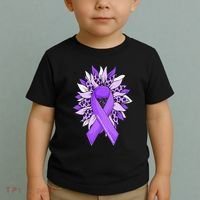 Stop Violence End the Silence Domestic Violence Awareness Toddler T-Shirt thumb 2