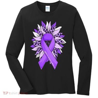 Stop Violence End the Silence Domestic Violence Awareness Women's Long Sleeve Shirt