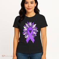 Stop Violence End the Silence Domestic Violence Awareness Women's T-Shirt thumb 4