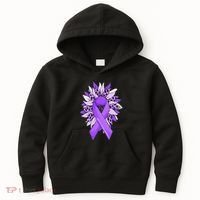 Stop Violence End the Silence Domestic Violence Awareness Kids Hoodie thumb 0