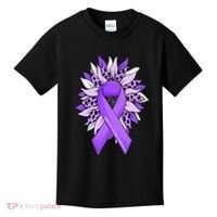 Stop Violence End the Silence Domestic Violence Awareness Kids T-Shirt thumb 0