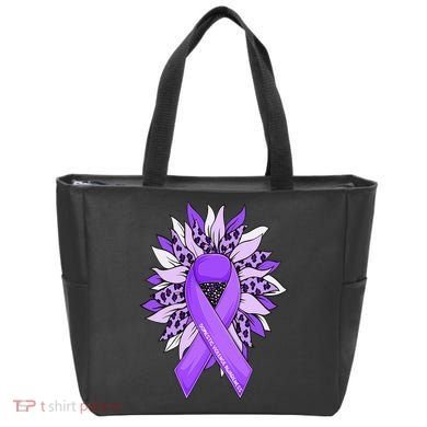 Stop Violence End the Silence Domestic Violence Awareness Tote Bag