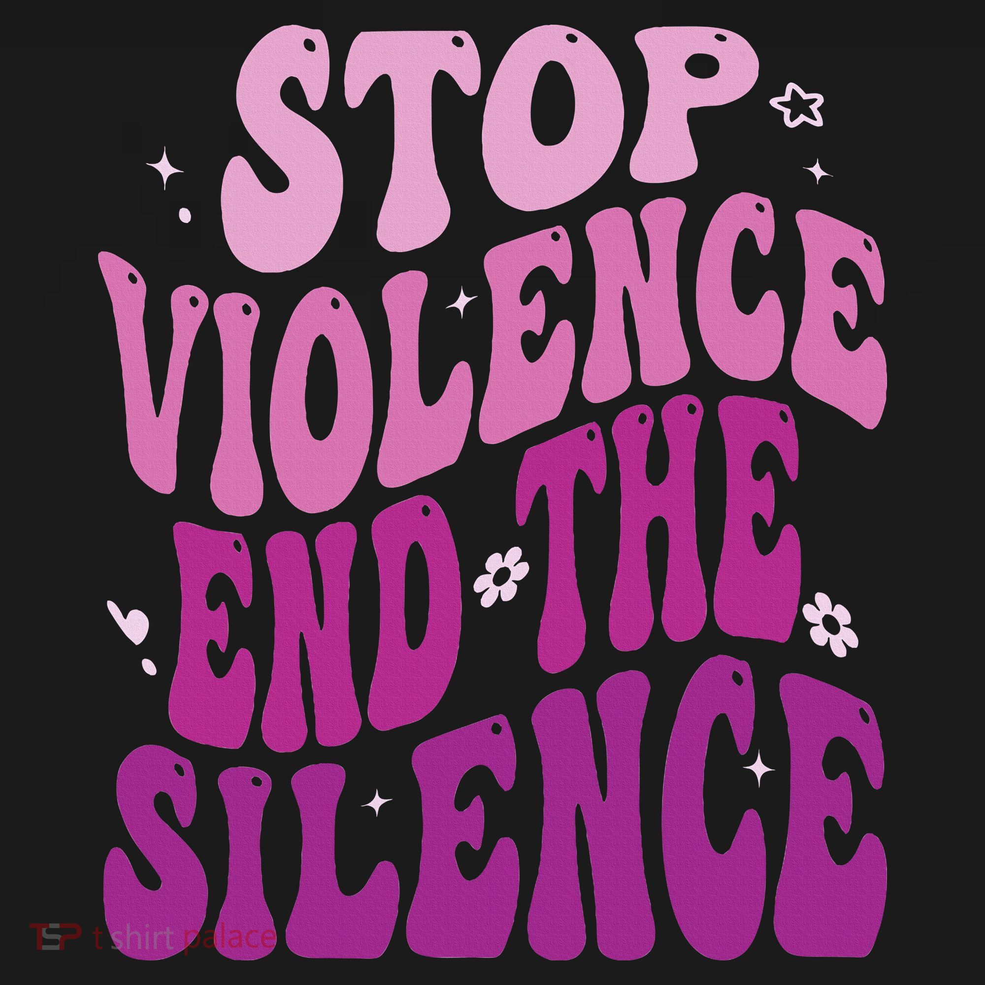 Stop Violence End the Silence Stop Domestic Violence Hoodie