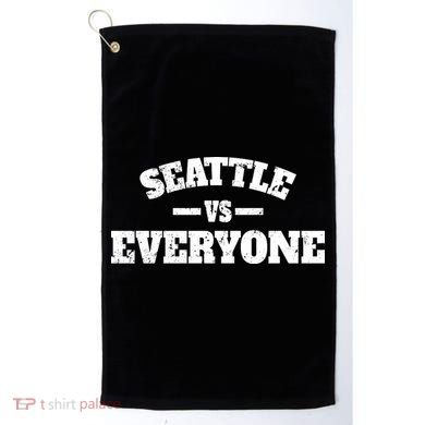 Seattle VS Everyone Golf Towel