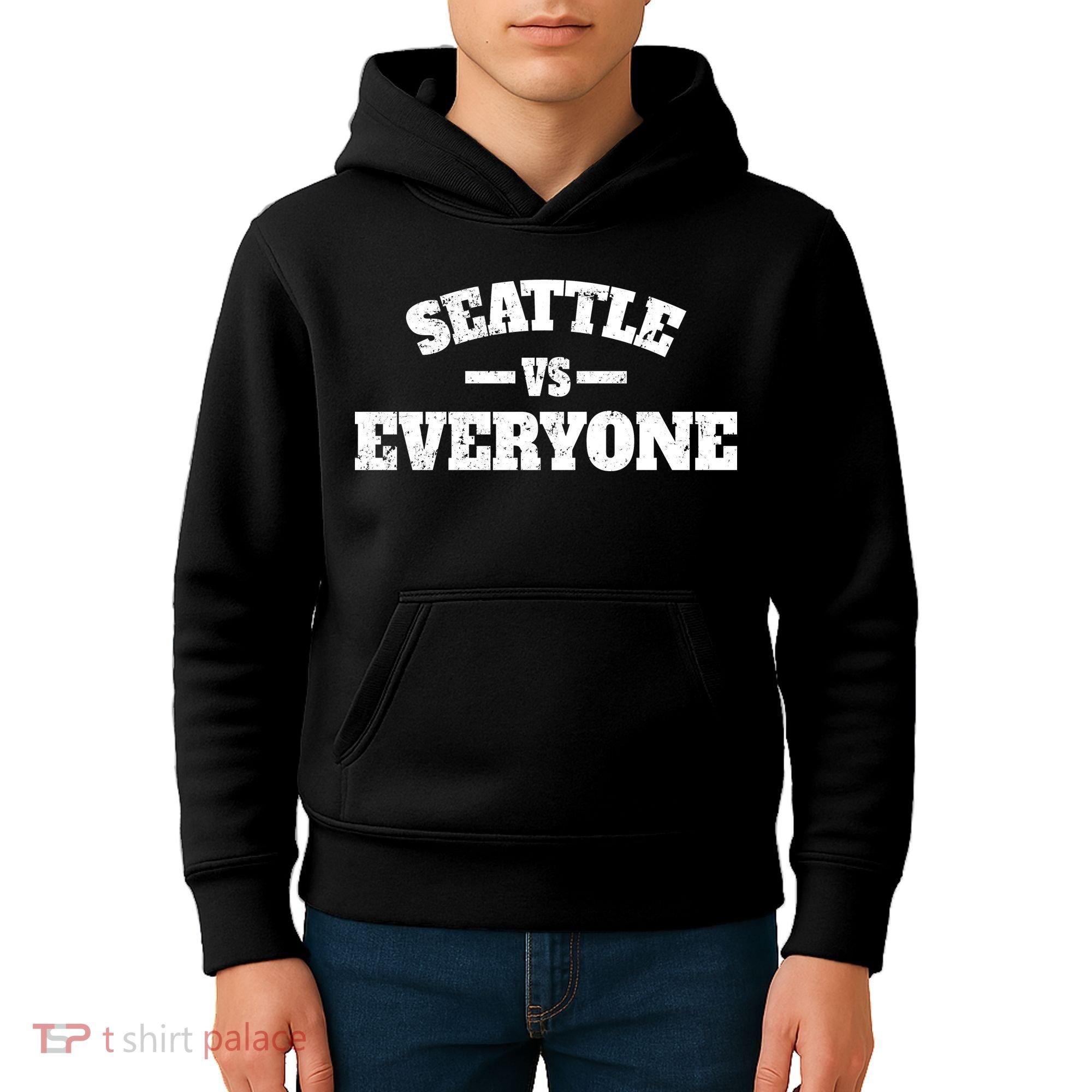 Seattle VS Everyone Kids Hoodie
