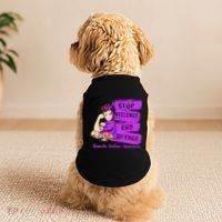 Stop Violence End Silence Domestic Violence Awareness Doggie Tank thumb 2
