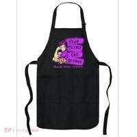 Stop Violence End Silence Domestic Violence Awareness Apron thumb 0