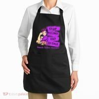 Stop Violence End Silence Domestic Violence Awareness Apron thumb 2