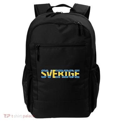 Sverige Sweden Flag Backpack