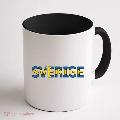 Sverige Sweden Flag Coffee Mug back