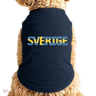 Sverige Sweden Flag Doggie Tank
