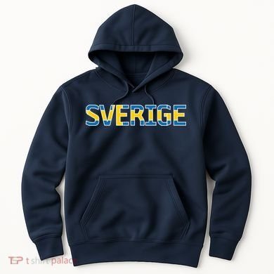 Sverige Sweden Flag Hoodie