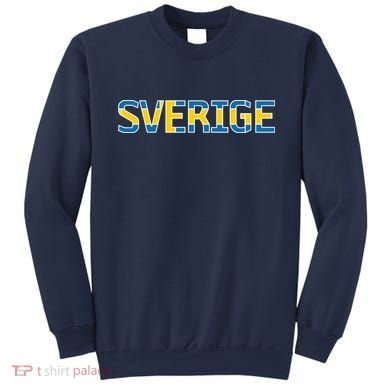 Sverige Sweden Flag Sweatshirt