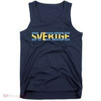 Sverige Sweden Flag Tank Top thumb 0