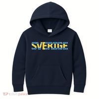 Sverige Sweden Flag Kids Hoodie thumb 0
