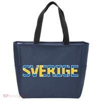 Sverige Sweden Flag Tote Bag thumb 0